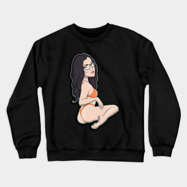 kaylieann Crewneck Sweatshirt by bobgoodallart